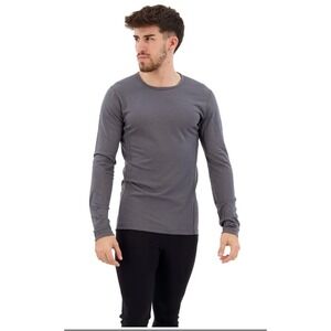 Adidas Terrex‎ Xperior Merino 200 Baselayer Long Sleeve Grey Mens M HZ8564 NEW